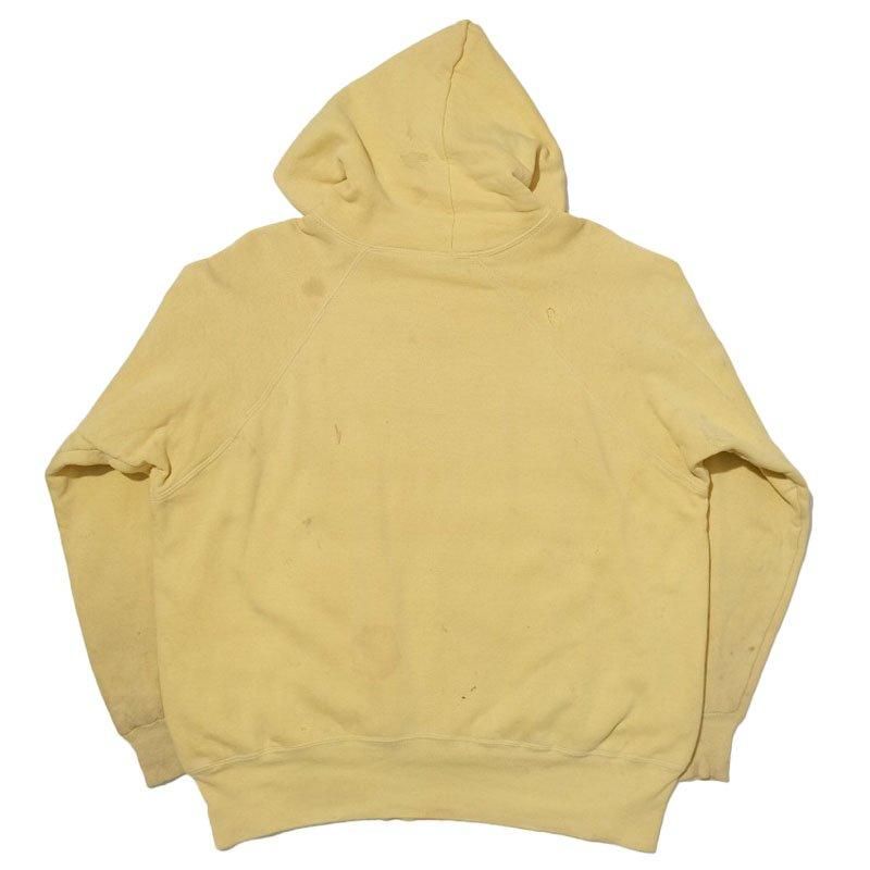 1960's BRENT FADE YELLOW SWEAT PARKA