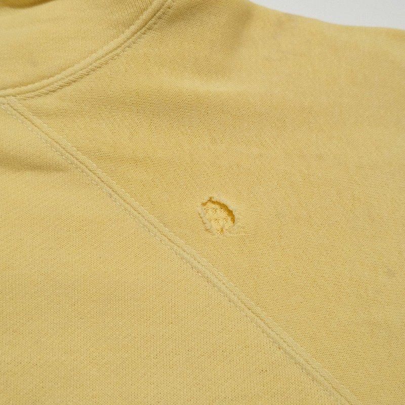 1960's BRENT FADE YELLOW SWEAT PARKA