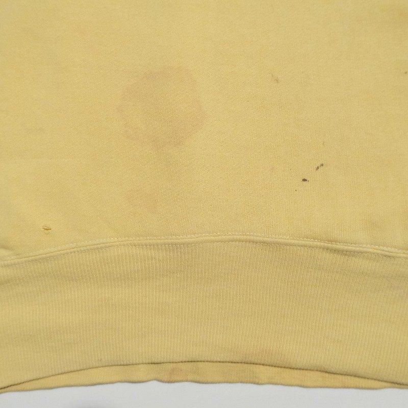 1960's BRENT FADE YELLOW SWEAT PARKA