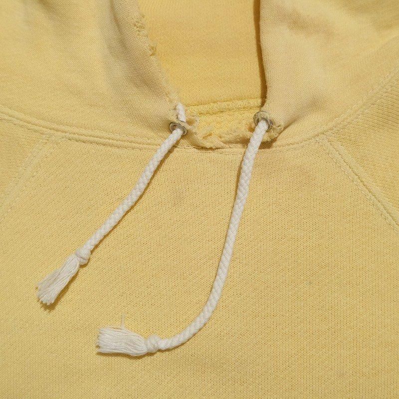 1960's BRENT FADE YELLOW SWEAT PARKA