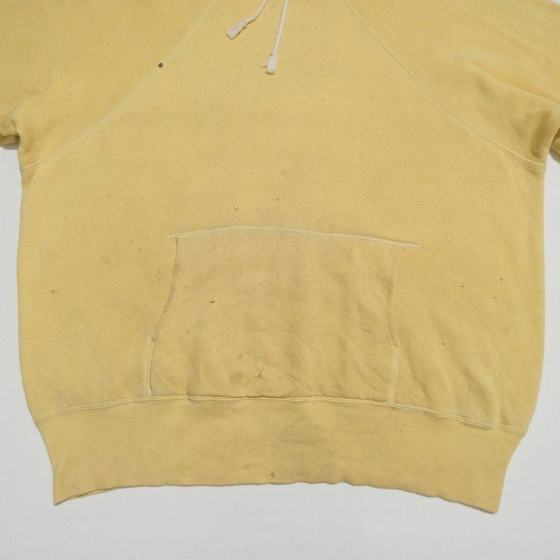 1960's BRENT FADE YELLOW SWEAT PARKA