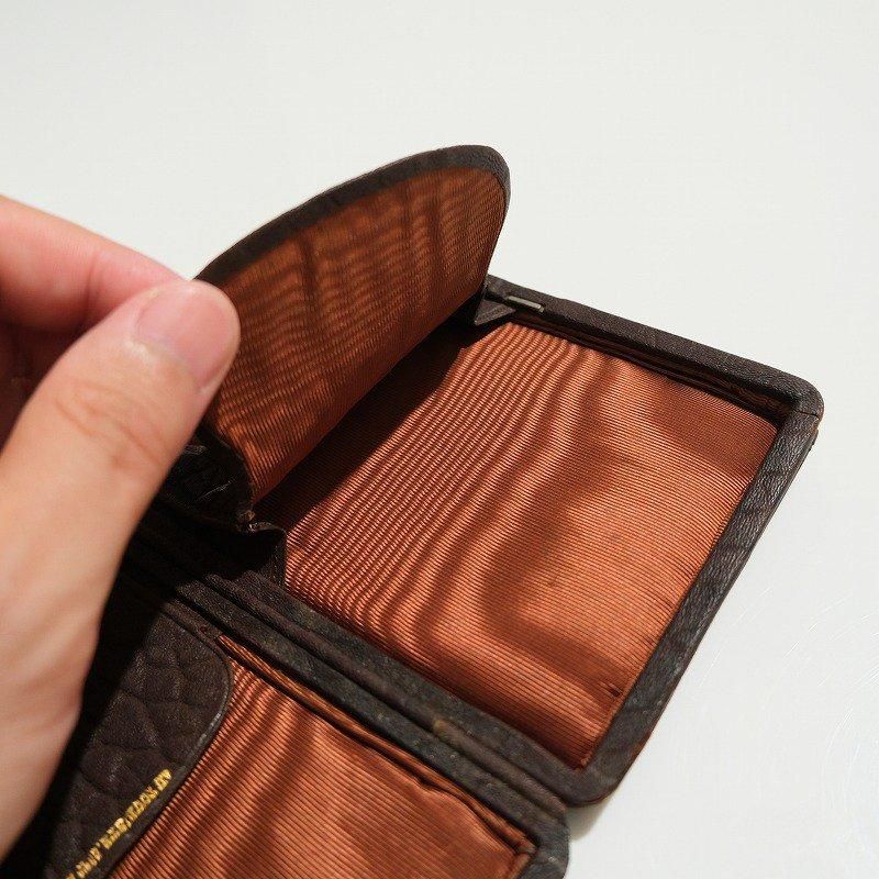 ANTIQUE LEATHER CARD CASE