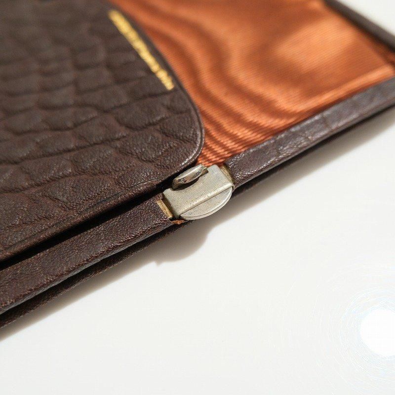 ANTIQUE LEATHER CARD CASE