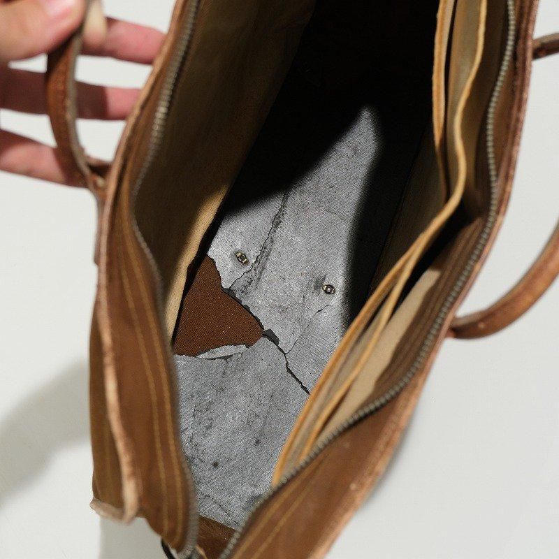 1940's USN BROWN CANVAS OFFICER BAG (L.L.BEAN)