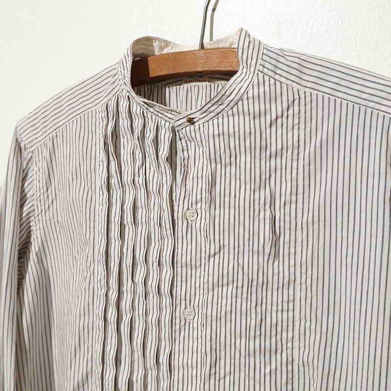 1910's W.A.McLAUGHLIN STRIPE PULLOVER SHIRT