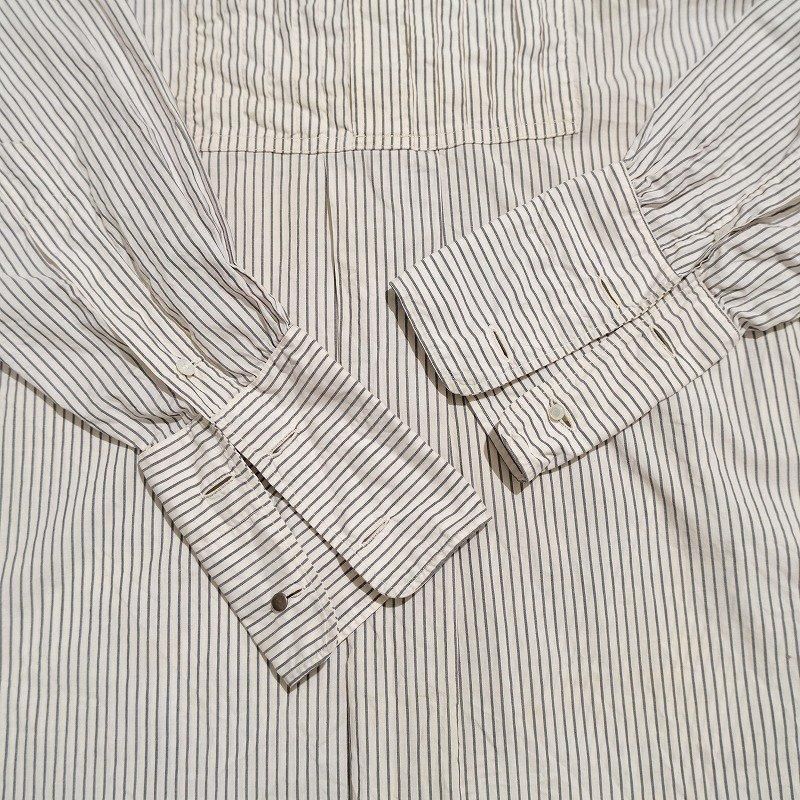 1910's W.A.McLAUGHLIN STRIPE PULLOVER SHIRT