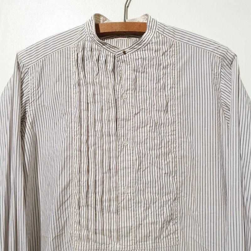1910's W.A.McLAUGHLIN STRIPE PULLOVER SHIRT