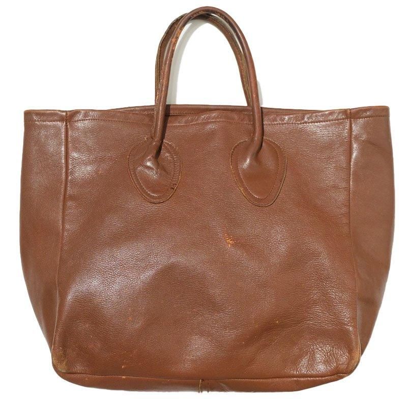 1980's CASCO BAY LEATHER TOTE BAG