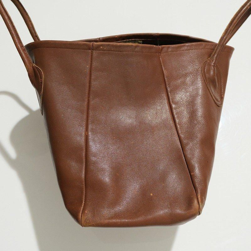 1980's CASCO BAY LEATHER TOTE BAG