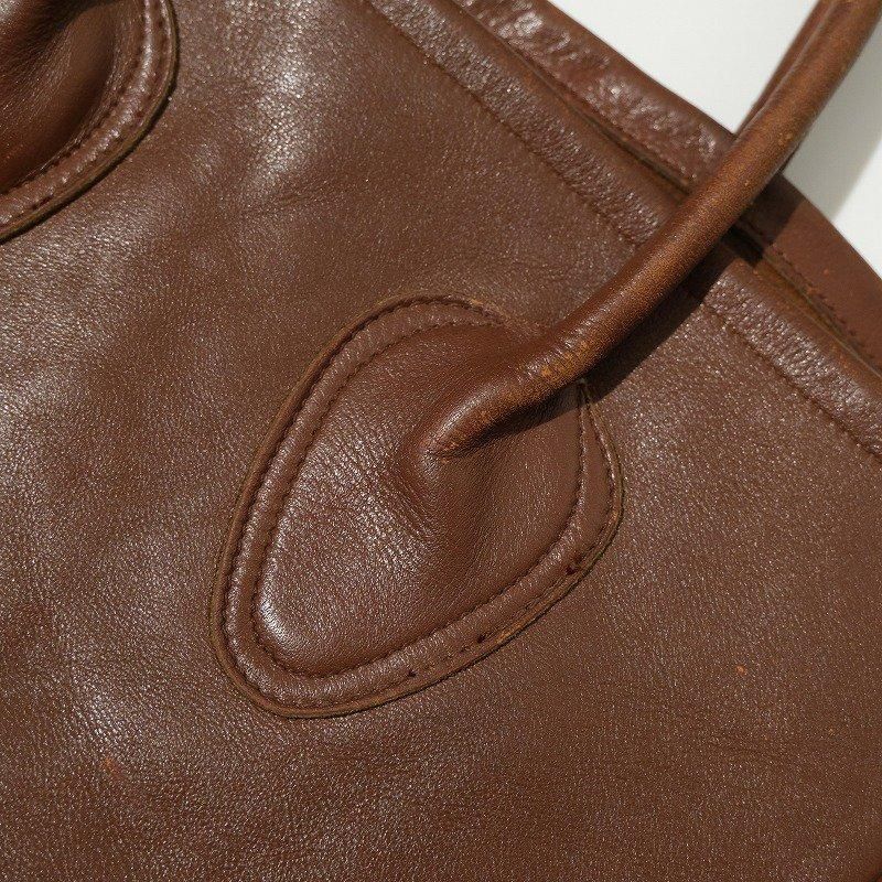 1980's CASCO BAY LEATHER TOTE BAG