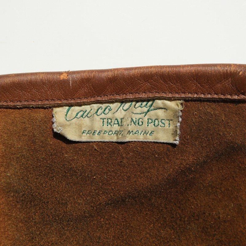 1980's CASCO BAY LEATHER TOTE BAG