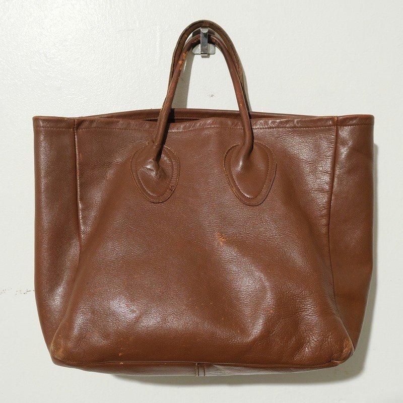 1980's CASCO BAY LEATHER TOTE BAG
