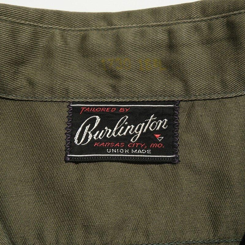 1950's BURLINGTON WORK SHIRT