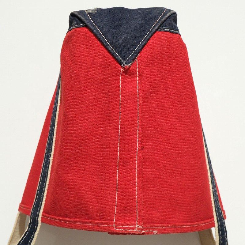 1980's L.L.BEAN TOTE BAG RED / NAVY