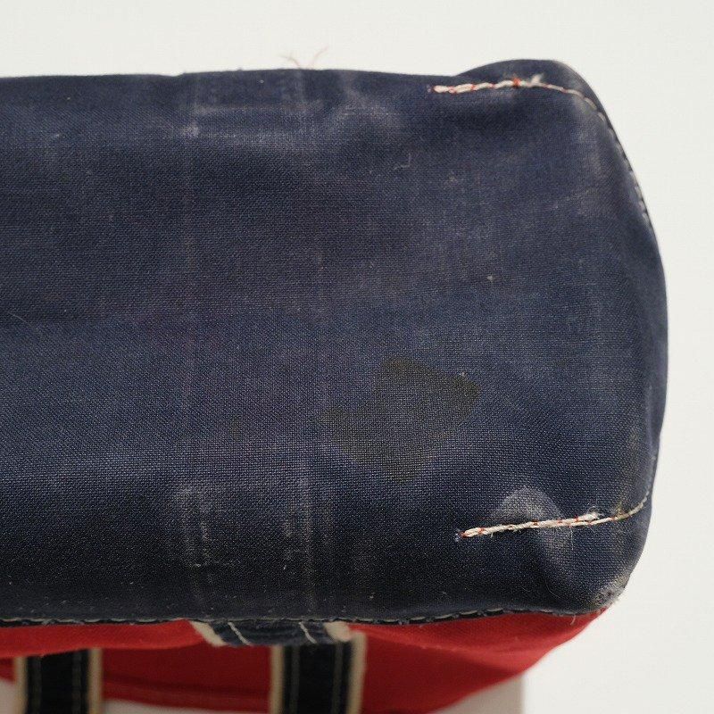 1980's L.L.BEAN TOTE BAG RED / NAVY