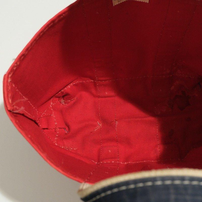 1980's L.L.BEAN TOTE BAG RED / NAVY