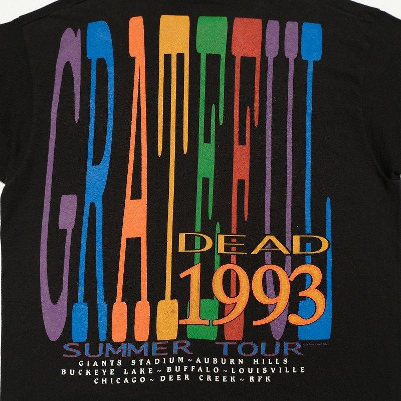 GRATEFUL DEAD 1993 SUMMER TOUR T-SHIRT - Cocky Crew Store GRATEFUL DEAD 1993 SUMMER TOUR T-SHIRT - Cocky Crew Store