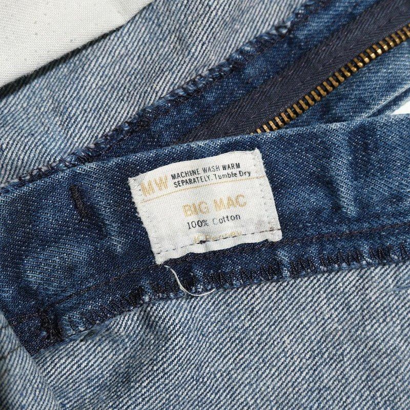 1960's BIG MAC HEAVY OZ DENIM PAINTER PANTS