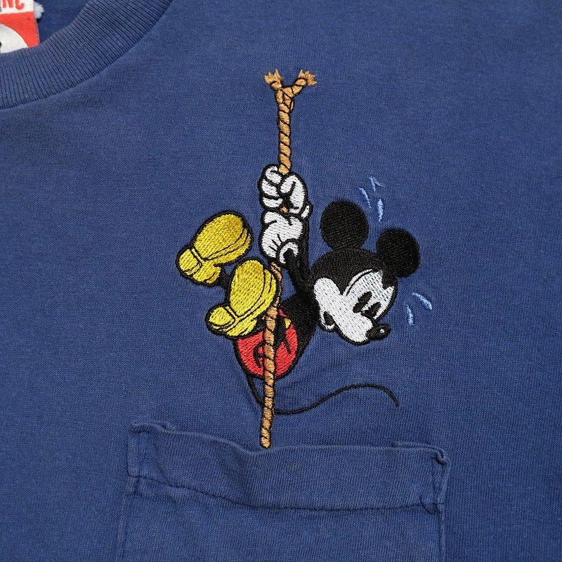 1990's MICKEY POCKET T-SHIRT