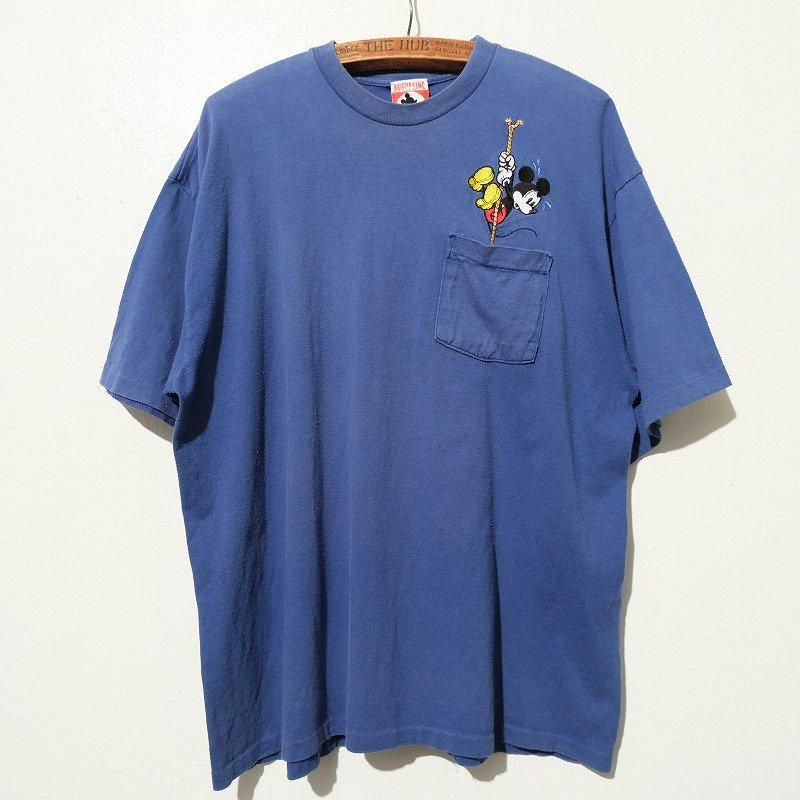 1990's MICKEY POCKET T-SHIRT