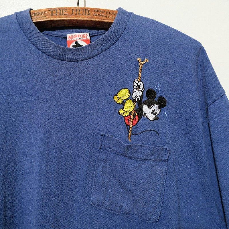 1990's MICKEY POCKET T-SHIRT