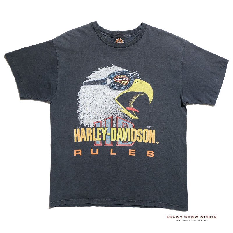 1990's HARLEY DAVIDSON T-SHIRT (RULES)