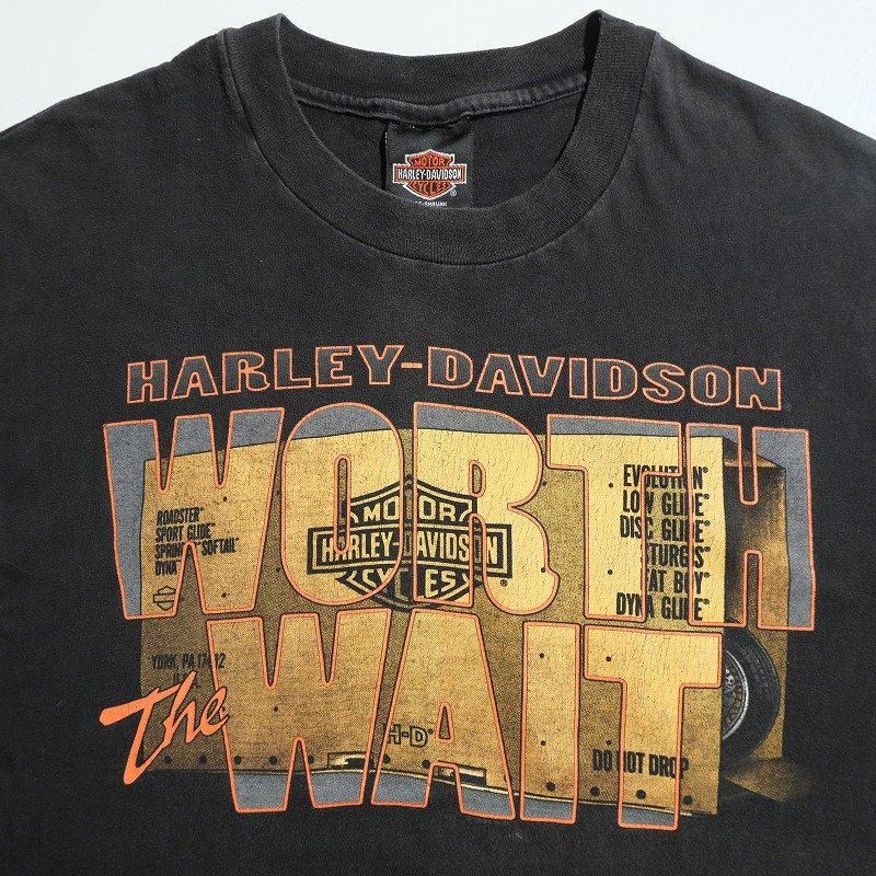 1990's HARLEY DAVIDSON T-SHIRT (WORTH The WAIT)