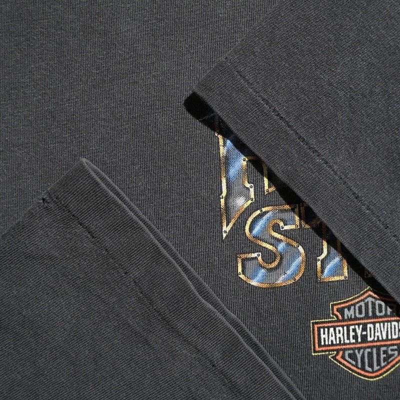 1990's HARLEY DAVIDSON T-SHIRT (REAL STEEL)