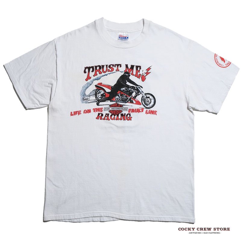 1990's TRUST ME RACING  HARLEY DAVIDSON T-SHIRT