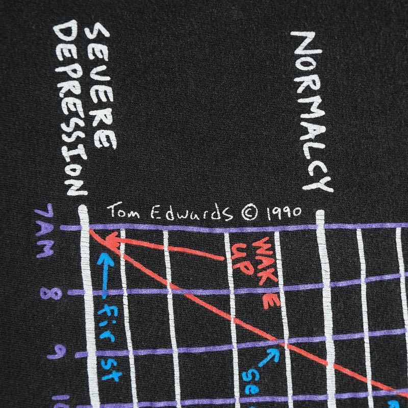 1990's THE CAFFEINE CURVE T-SHIRT