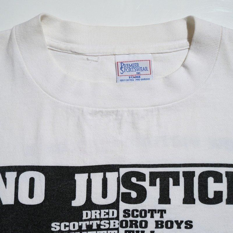 1990's NO JUSTICE NO PEACE T-SHIRT