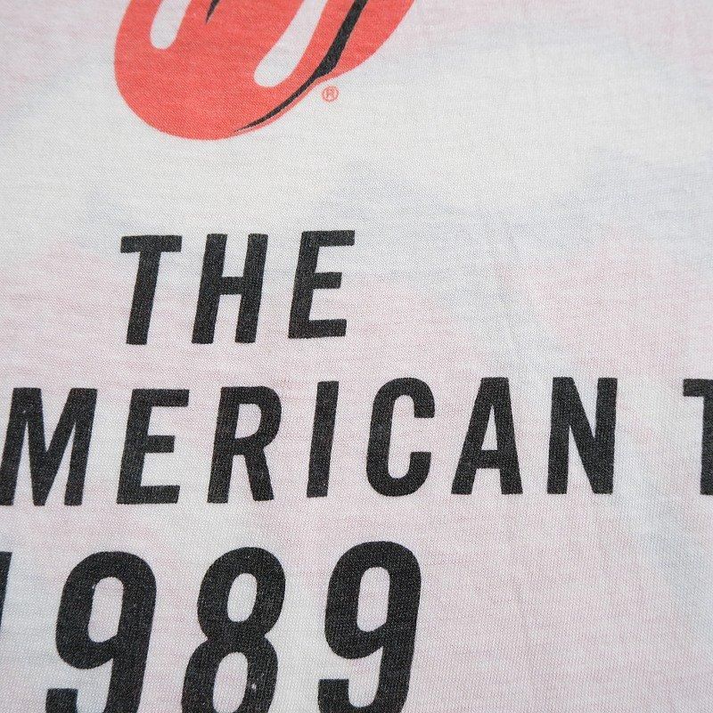 1980's ROLLING STONES '89 TOUR T-SHIRT