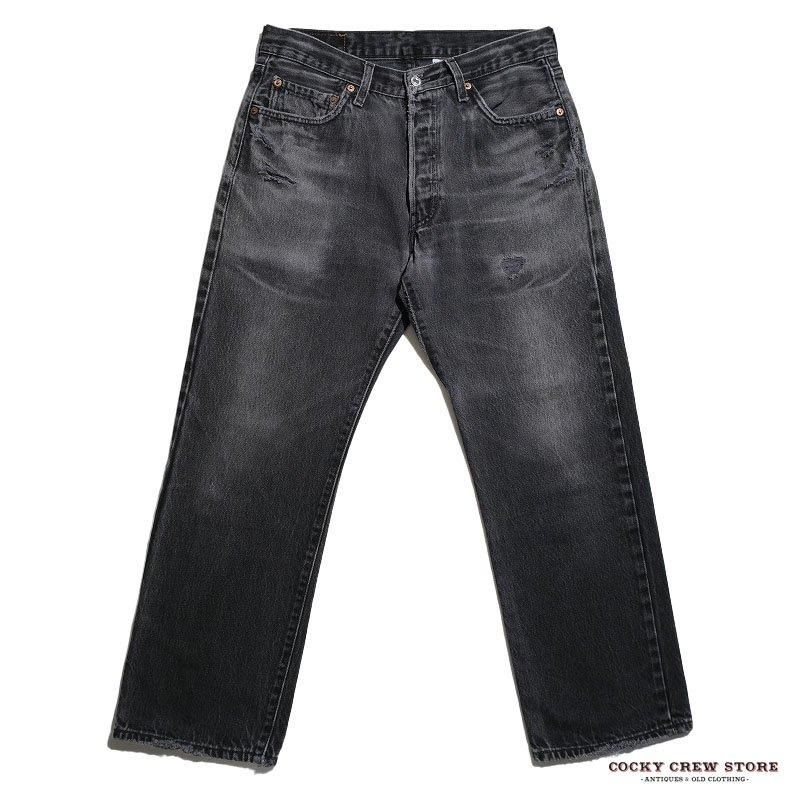 2000's LEVI'S 501 BLACK JEANS