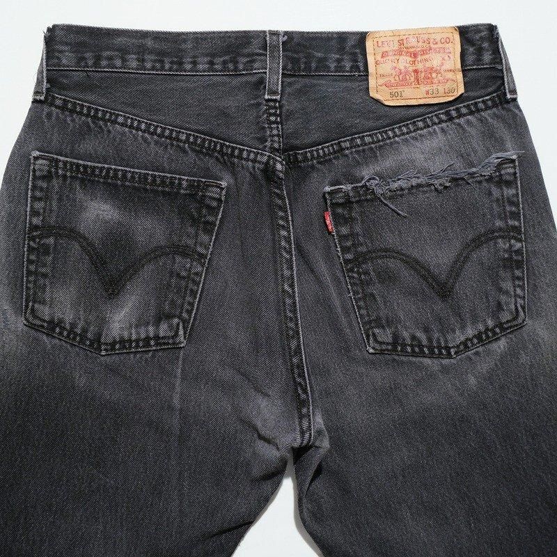 2000's LEVI'S 501 BLACK JEANS