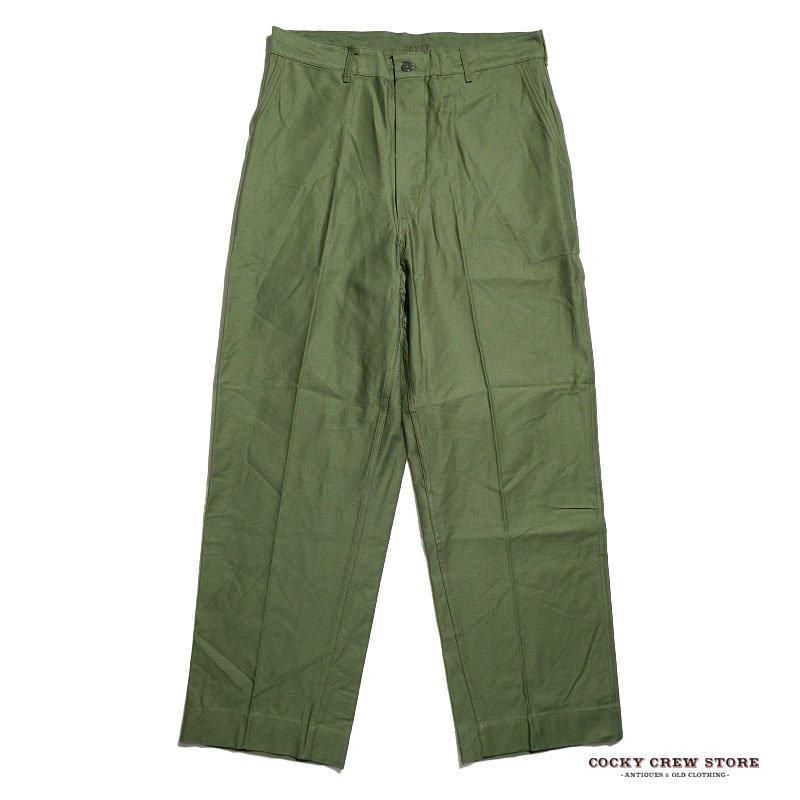 1950's USMC COTTON SATEEN UTILITY TROUSERS