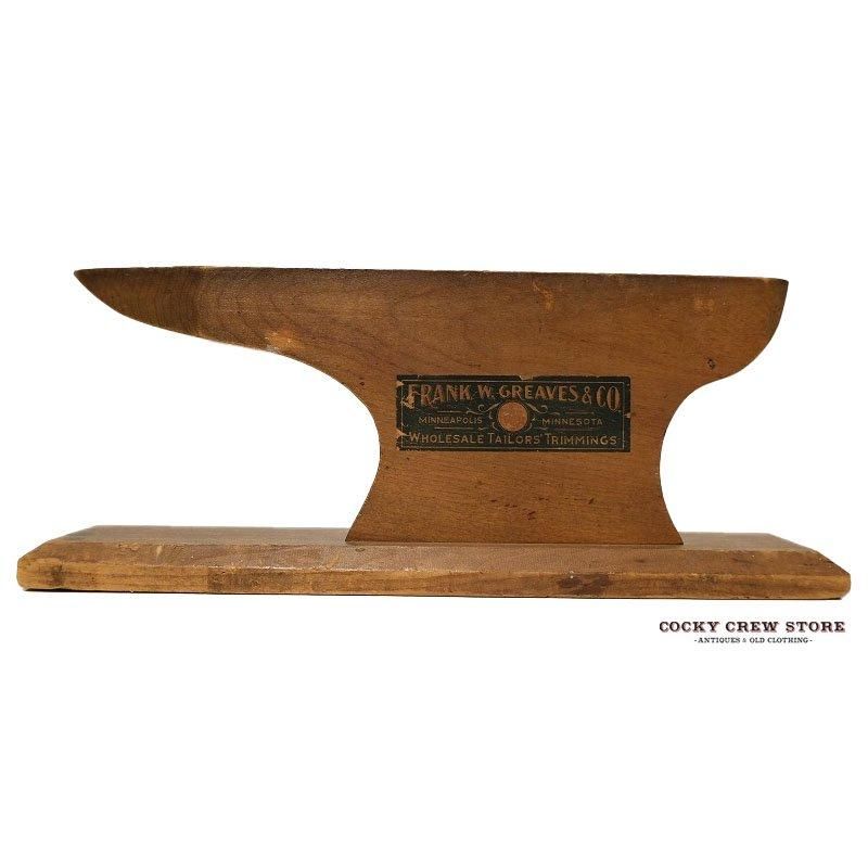 ANTIQUE FRANK W. GREAVES & CO WOOD OBJECT