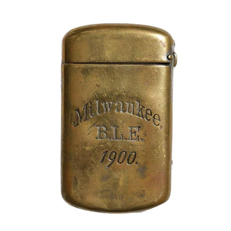 1900's BROTHERSHOOD OVERALLS MATCH CASE 