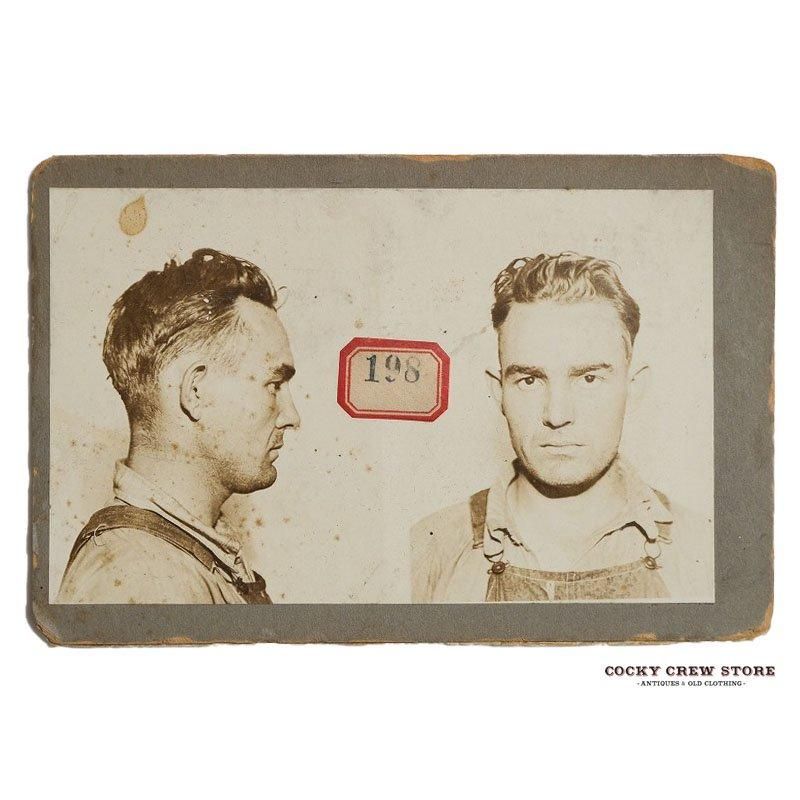 1920's POLICE DEPARTMENT BUREAU OF IDENTIFICATION CARD