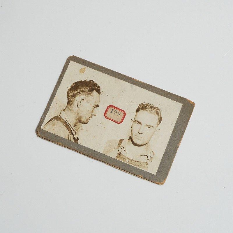 1920's POLICE DEPARTMENT BUREAU OF IDENTIFICATION CARD
