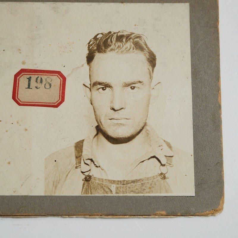 1920's POLICE DEPARTMENT BUREAU OF IDENTIFICATION CARD