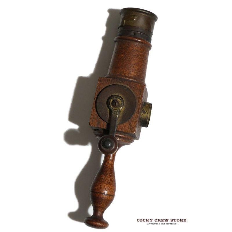 1860's ANTIQUE TREEN PEPPER MILL