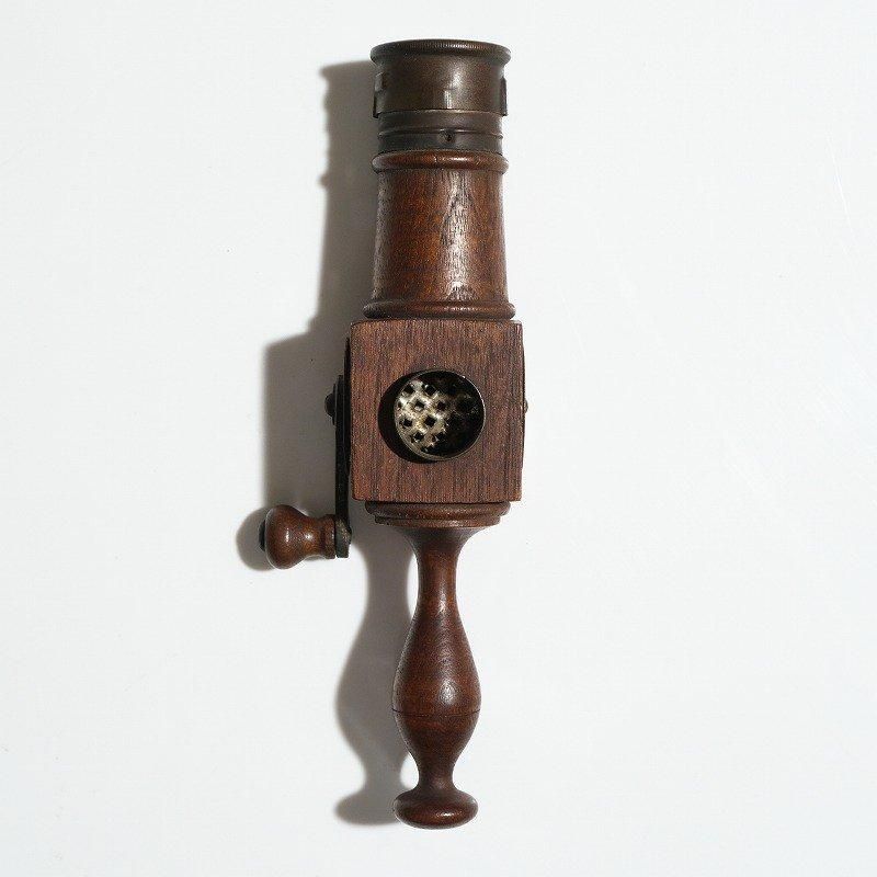 1860's ANTIQUE TREEN PEPPER MILL