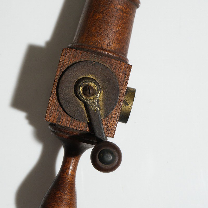 1860's ANTIQUE TREEN PEPPER MILL