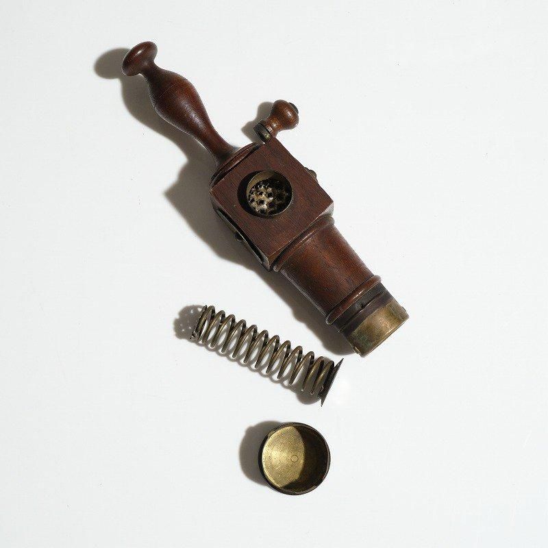 1860's ANTIQUE TREEN PEPPER MILL