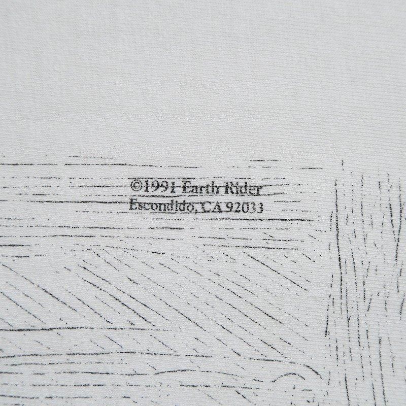 1990's EARTH RIDER ART T-SHIRT