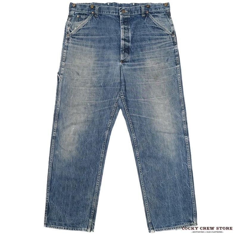 1970's LEE DENIM PAINTER PANTS