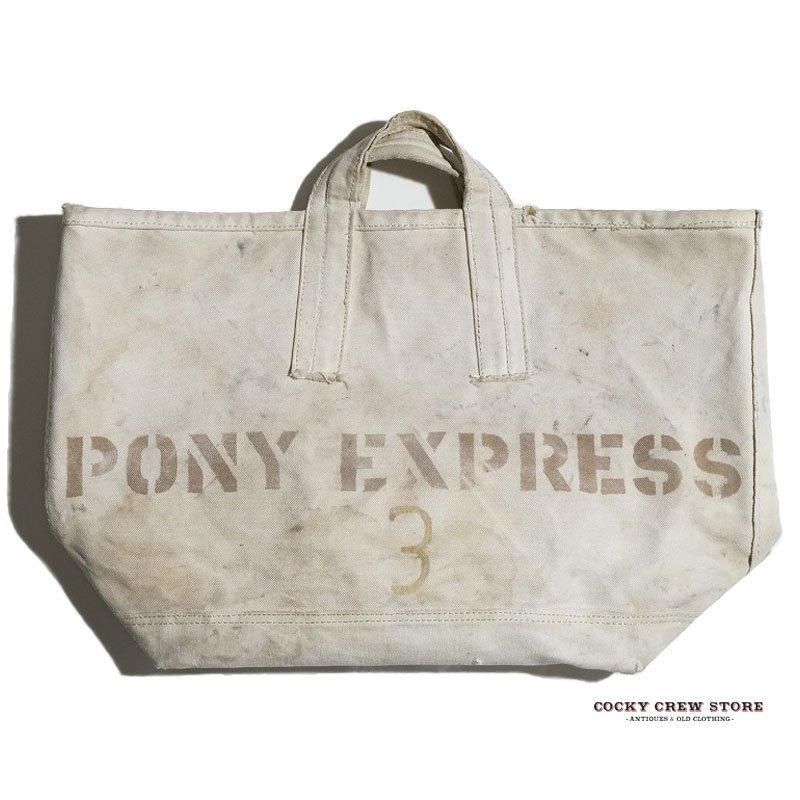 1940's PONY EXPRESS CANVAS BAG 