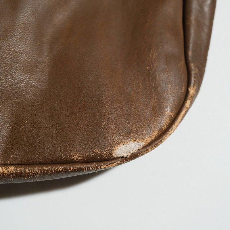 1930's CANVAS LEATHER SHOULDER BAG