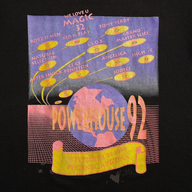 1990's POWER HOUSE 92 T-SHIRT