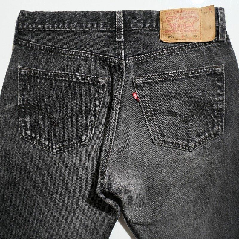 1990's LEVI'S 501 BLACK JEANS